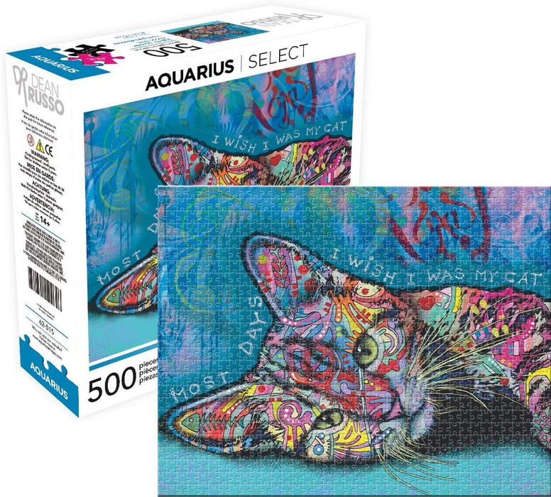 Dean Russo Cat II Jigsaw Puzzle (500 Pieces)