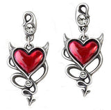 Devil Heart Earrings