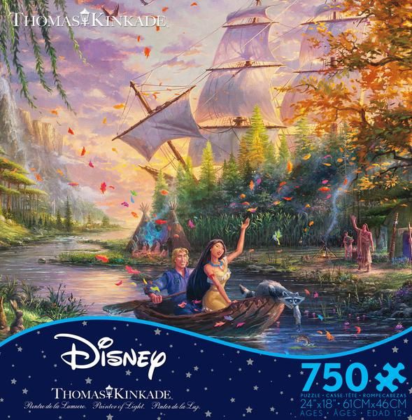Disney's Pocahontas Jigsaw Puzzle (750 Pieces)
