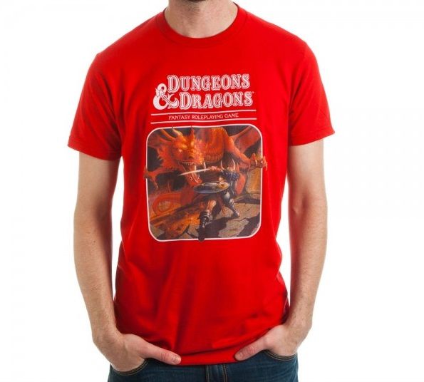D&D Logo T-Shirt - Dungeons & Dragons Fantasy Gaming Gifts 