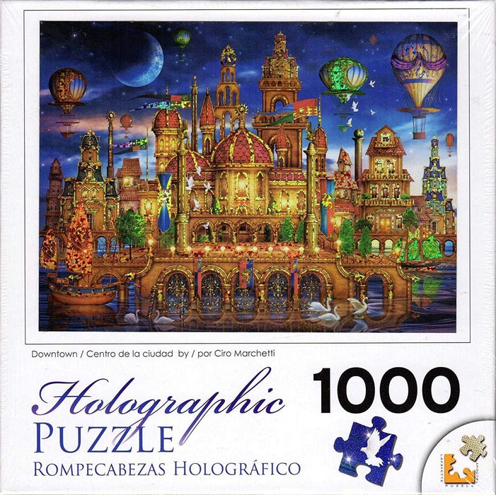Downtown Holographic Puzzle (1000 Pieces)