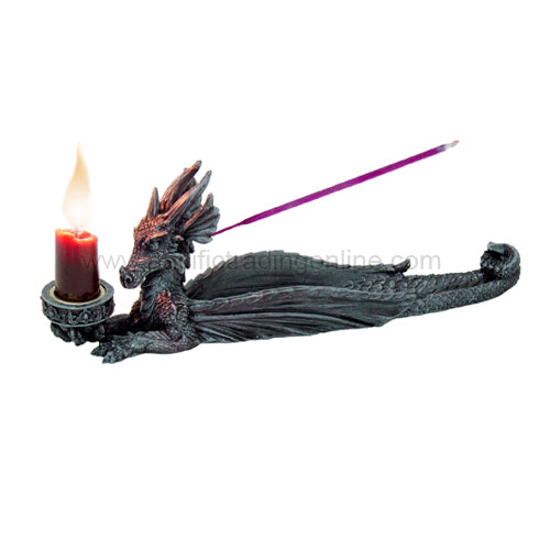 Dragon Candle Holder & Incense Burner
