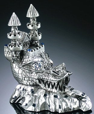 Dragon Castle Pewter Figurine