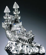 Dragon Castle Pewter Figurine