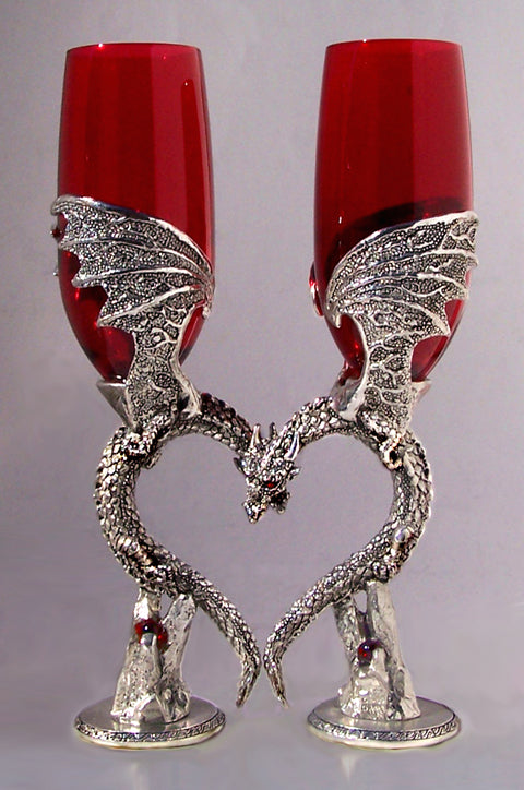 Wedding Wine Glasses & Flutes — FairyGlen Store