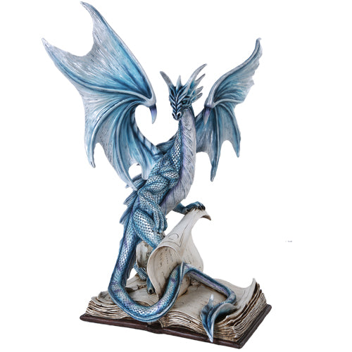 Elfe sur son dragon bleu - FIGURINES - COMPTOIR DU CHATEAU