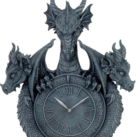 Dragon Trio Wall Clock