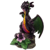 Eggplant Dragon Figurine