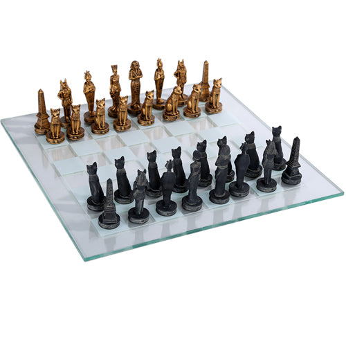 Egyptian Chess Set & Board