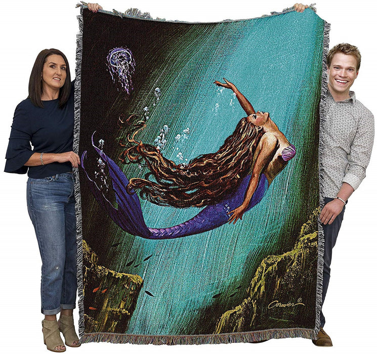 Enchantment Mermaid Tapestry Blanket