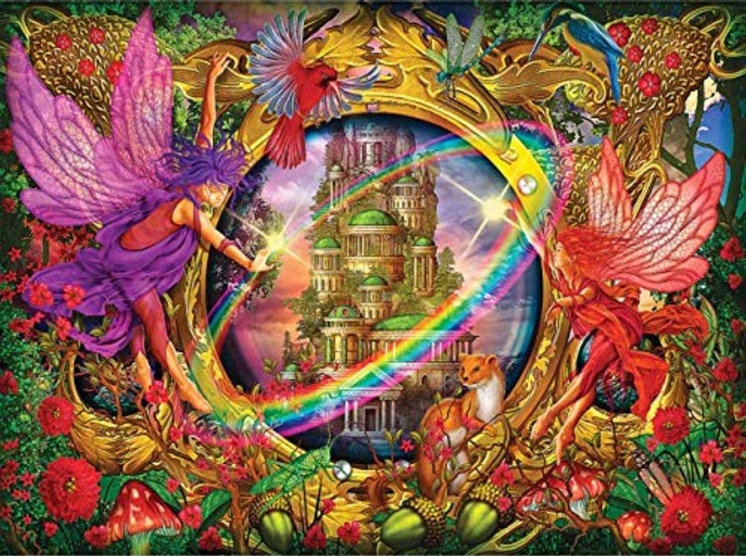 Faerie Glass Holographic Jigsaw Puzzle: Gifts & Collectibles