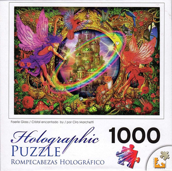 Faerie Glass Holographic Puzzle (1000 Pieces)