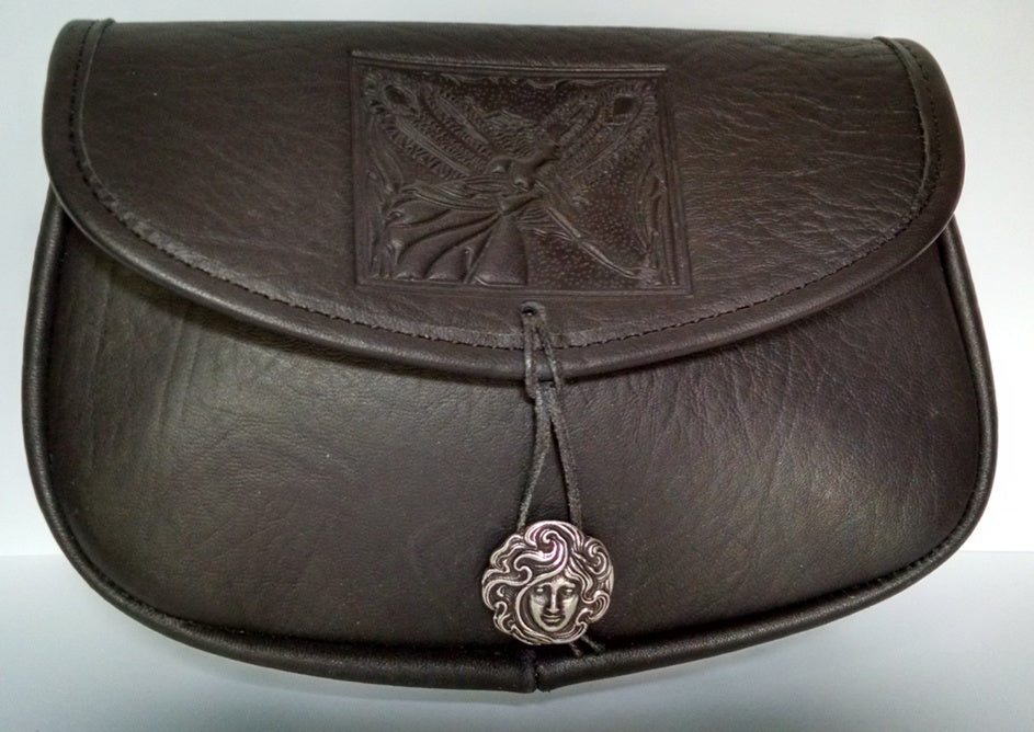 Fairy Leather Belt Pouch (Wide)