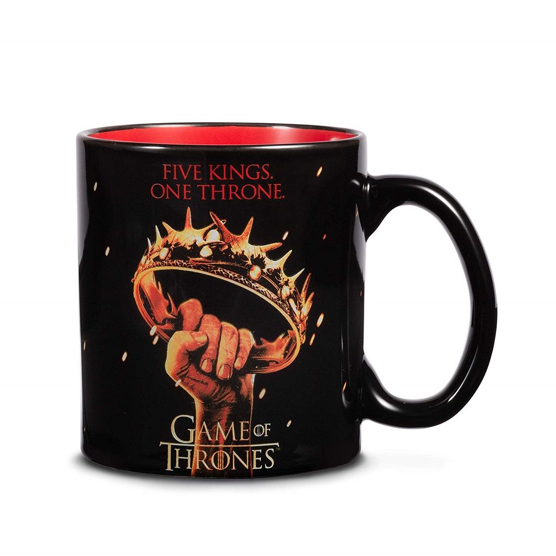 Five Kings, One Throne Mug: Game of Thrones Gifts & Collectibles | FairyGlen