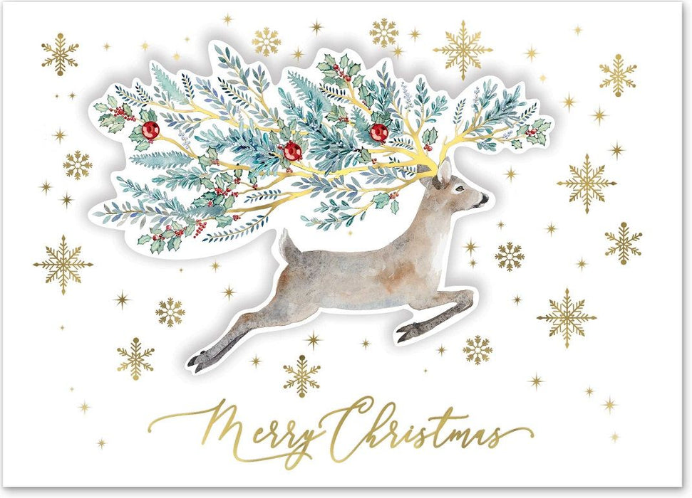 Forest Deer Christmas Cards