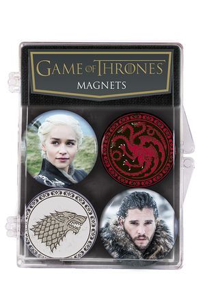 Game of Thrones Jon & Daenerys Magnet Set