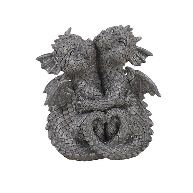 Garden Dragon Couple Figurine