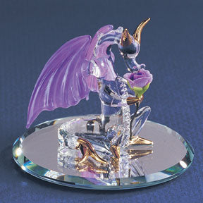Glass Sniffy Dragon Figurine