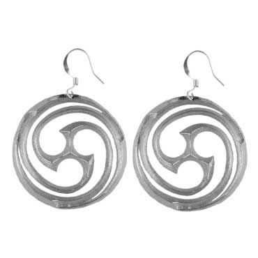 Goddess Spiral Earrings
