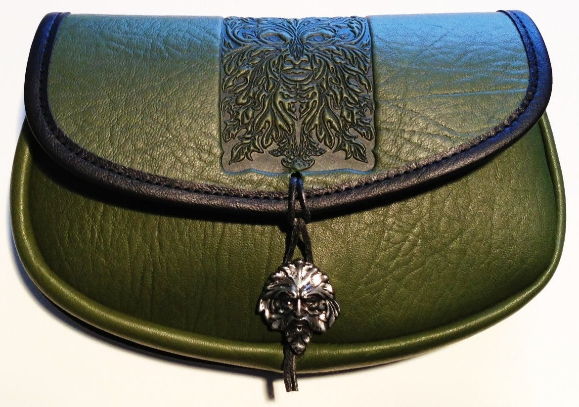 Leather Belt Pouch deals (Green)