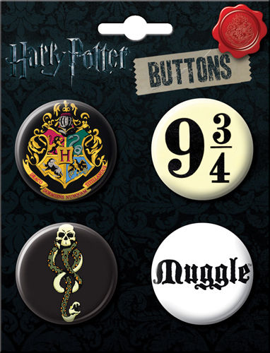 Harry Potter Button Set