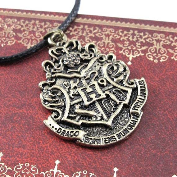 Harry Potter Hogwarts Crest Necklace