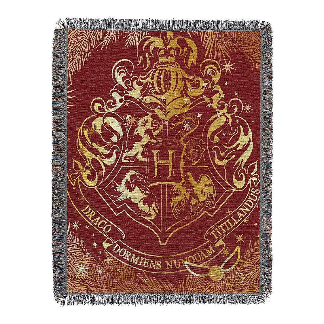 Hogwarts Yule Tapestry Throw Blanket: Harry Potter Gifts & Collectibles |  FairyGlen