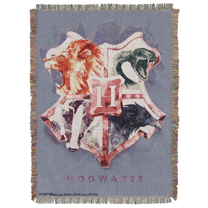 Harry Potter Houses Together Tapestry Throw Blanket