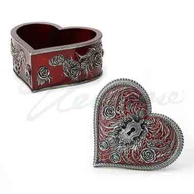 Heart and Key Box