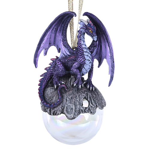 Hoarfrost Dragon Ornament