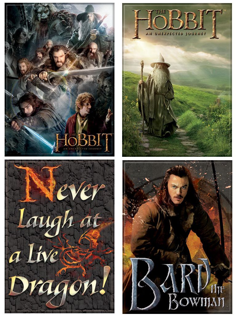 The Hobbit Magnet Set