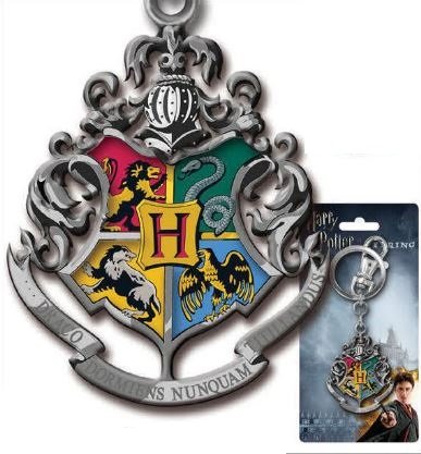 Harry Potter Hogwarts Crest Keychain