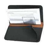 Hokusai Wave Leather Checkbook Cover