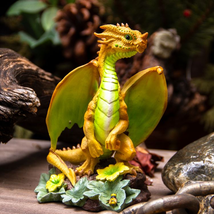 Honeydew Dragon Figurine: Stanley Morrison Gifts & Collectibles