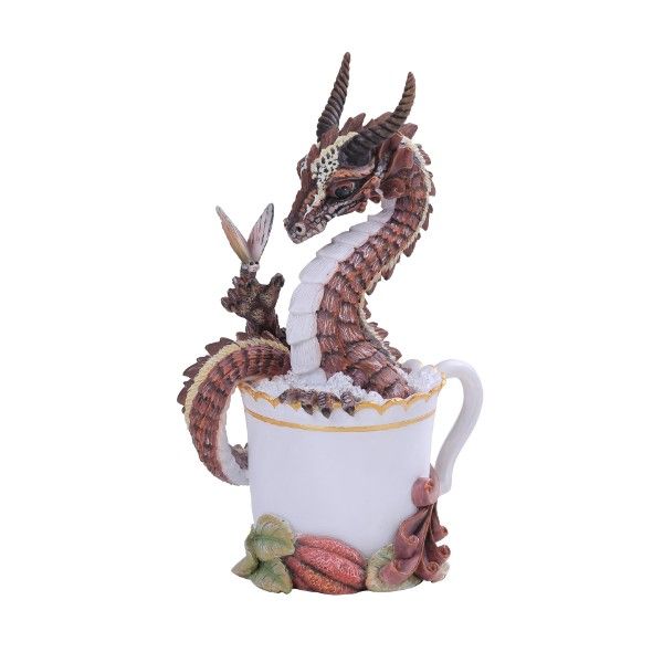 Hot Chocolate Dragon Figurine