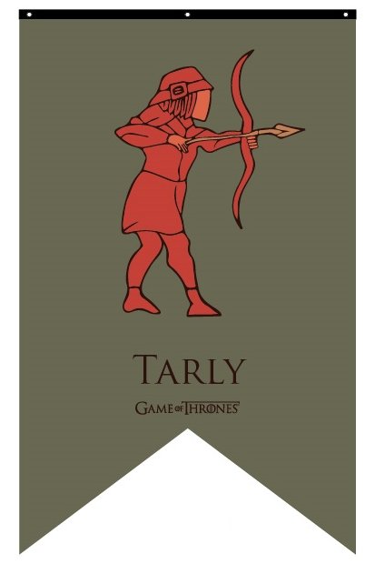 House Tarly Banner - Game of Thrones