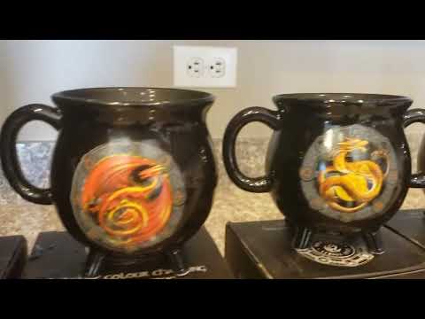 Litha Dragon Color Changing Cauldron Mug by Anne Stokes - Fantasy