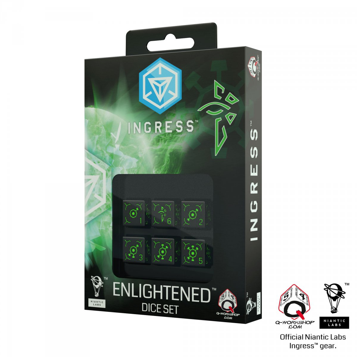 Ingress D6 Dice Set