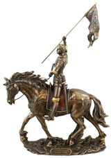 Joan of Arc on Horseback Figurine