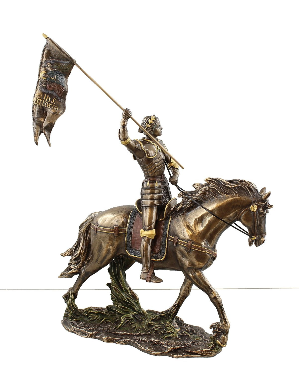 Joan of Arc on Horseback Figurine