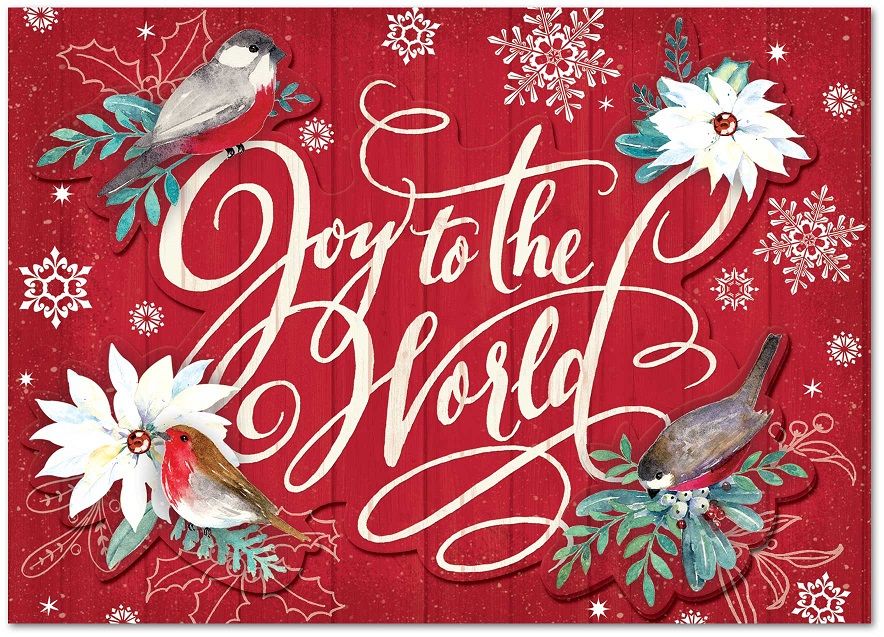 Joyful Birds Christmas Cards
