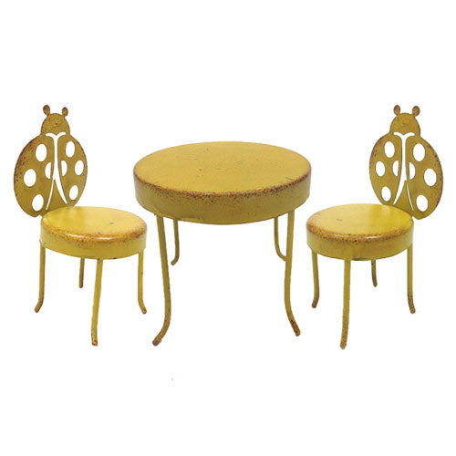 Ladybug Fae Garden Table & Chairs