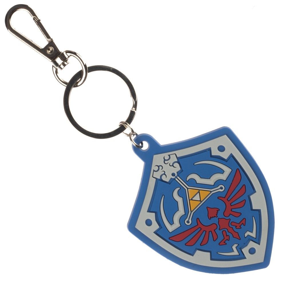 Legend of Zelda Shield Keychain