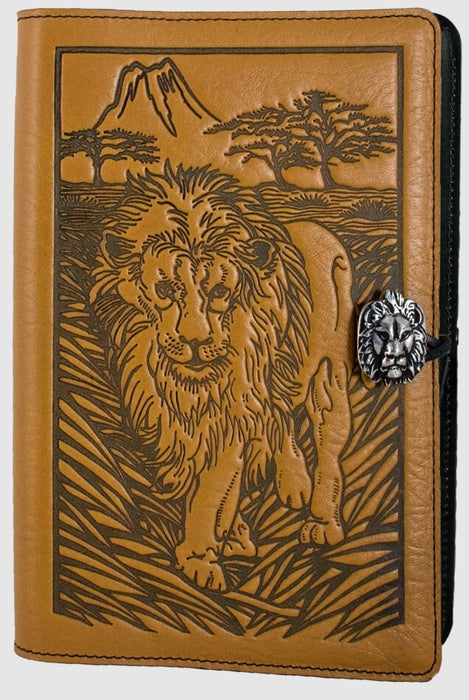 Lion Leather Journal