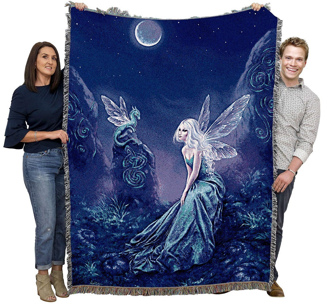 Luminescent Fairy Tapestry Blanket Rachel Anderson Gifts — FairyGlen Store