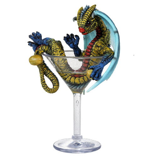 Martini Dragon Figurine