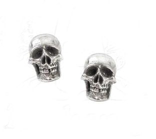 Mortaurium Skull Earrings