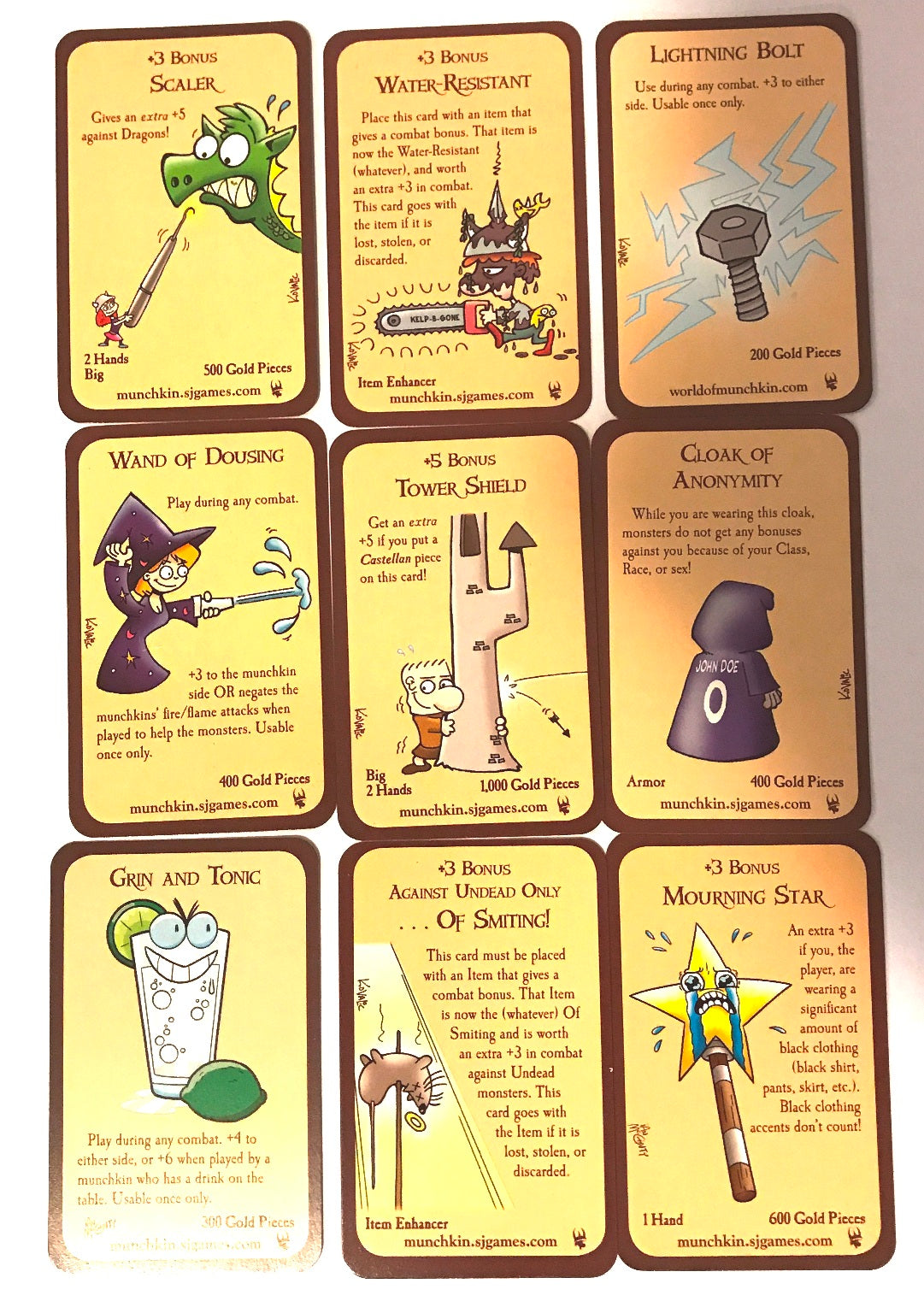 Munchkin Cards