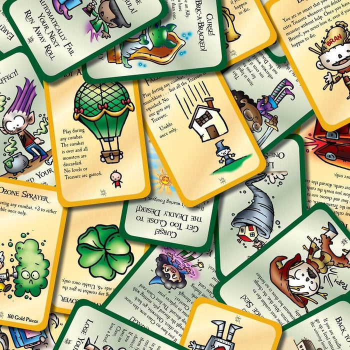 card examples from Munchkin Oz Guest Artist Edition