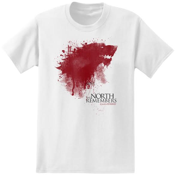The North Remembers T-Shirt: Game of Thrones